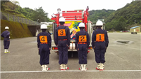高知県中央地区消防操法大会に向けて