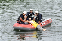 ボート操船訓練及びカヌー教室安全監視